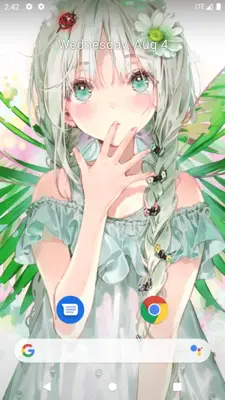 Cute Anime Girl Wallpaper android App screenshot 5