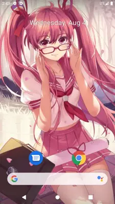 Cute Anime Girl Wallpaper android App screenshot 6