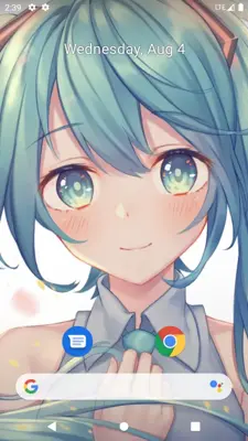 Cute Anime Girl Wallpaper android App screenshot 7