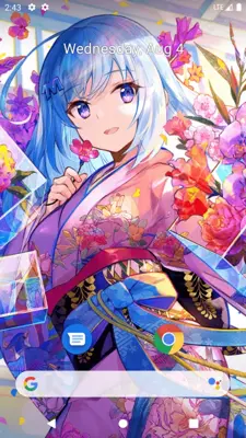 Cute Anime Girl Wallpaper android App screenshot 8